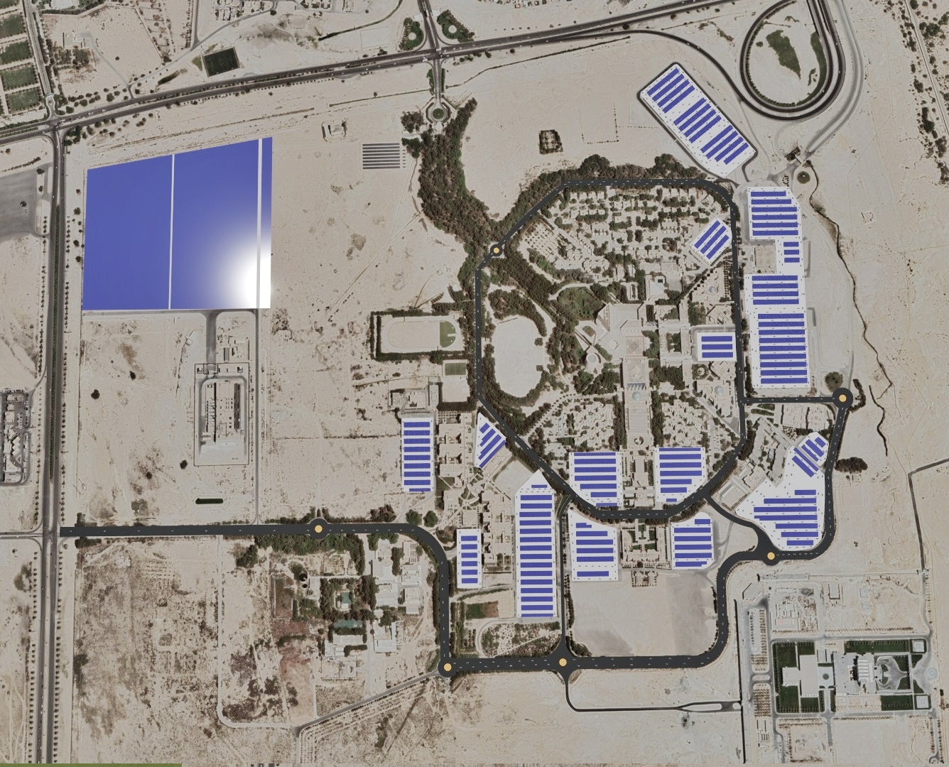 Bahrain Solar Project Ongoing Projects - GETAS GROUP